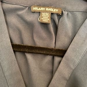 Loose fitted navy blue blouse